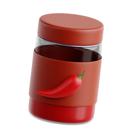 Poudre de chili  3D Icon