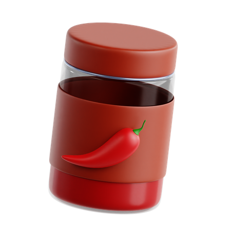 Chili Powder  3D Icon