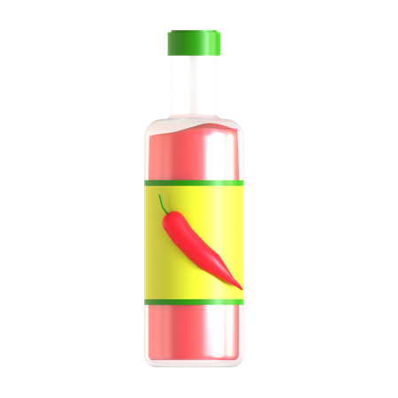 Chili Sauce  3D Icon