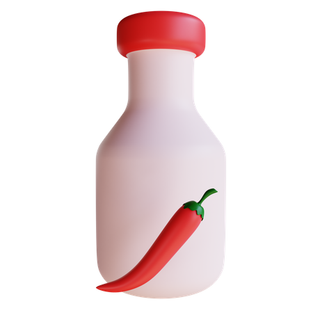 Chili Sauce  3D Icon
