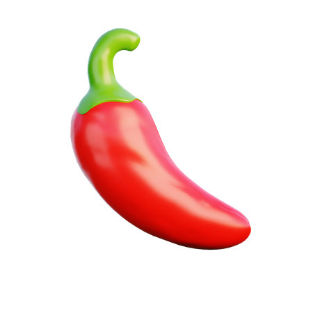 Chilli  3D Icon