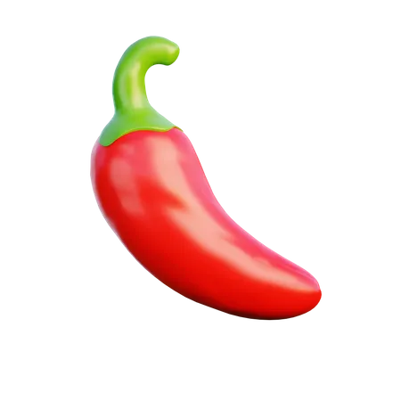 Chilli  3D Icon