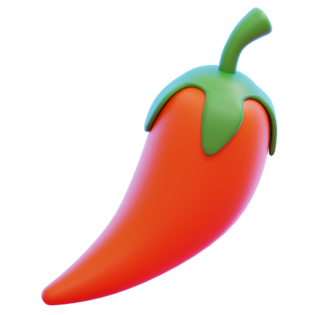 CHILLI  3D Icon