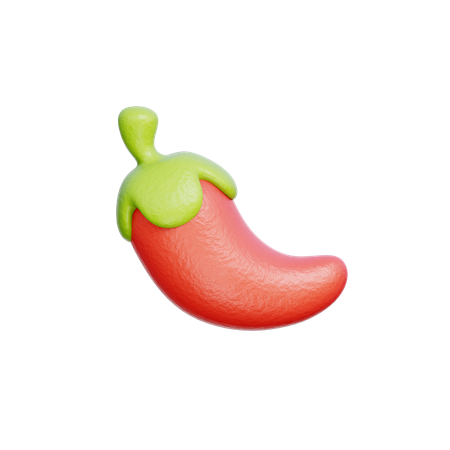 Chilli  3D Icon