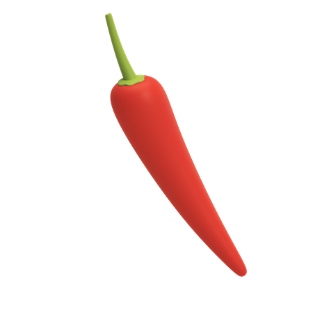 Chilli  3D Icon