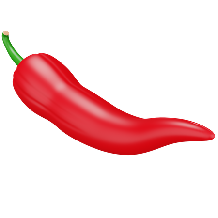 Chilli Red  3D Icon