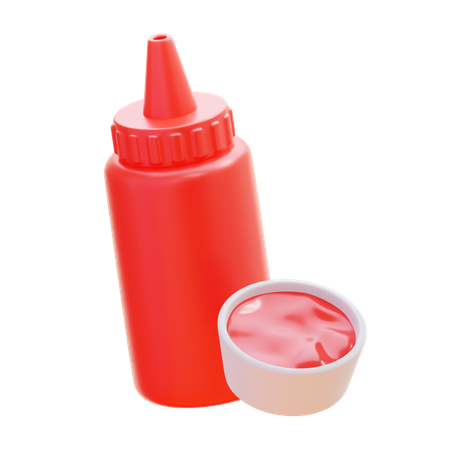CHILLI SAUCE  3D Icon