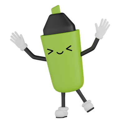 Chilling Marker  3D Icon