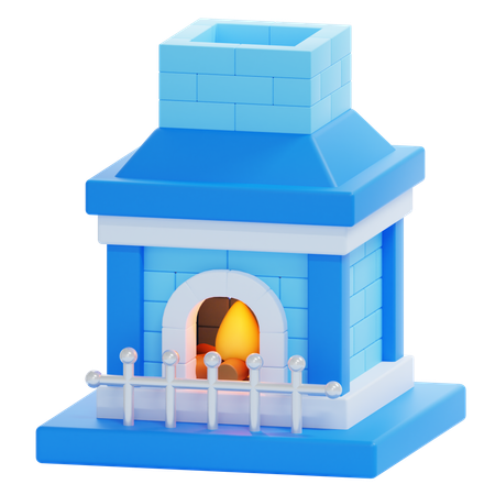 Chimenea  3D Icon