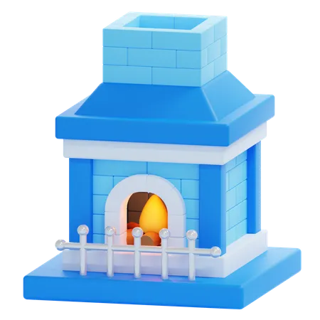 Chimenea  3D Icon