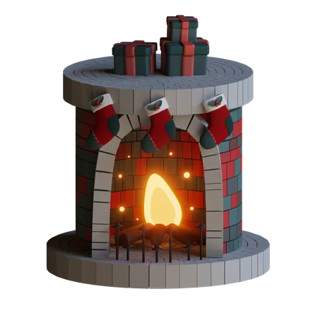 Chimenea  3D Icon