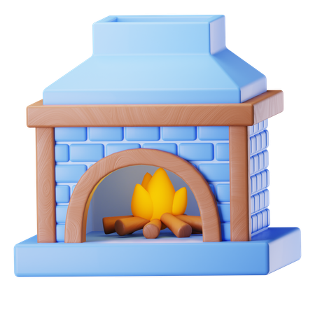 Chimenea  3D Icon