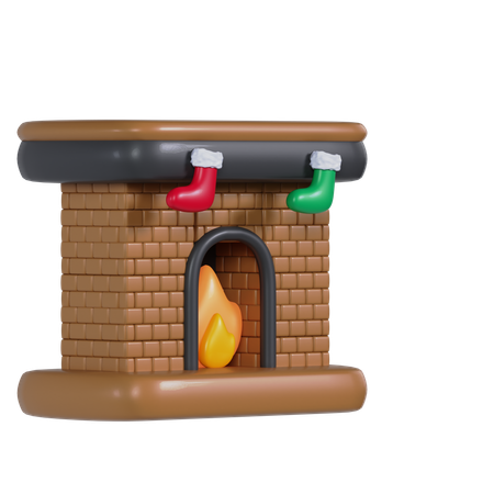 Chimenea  3D Icon