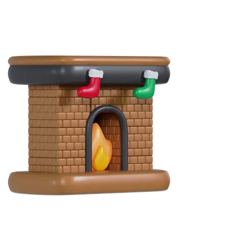 Chimenea  3D Icon