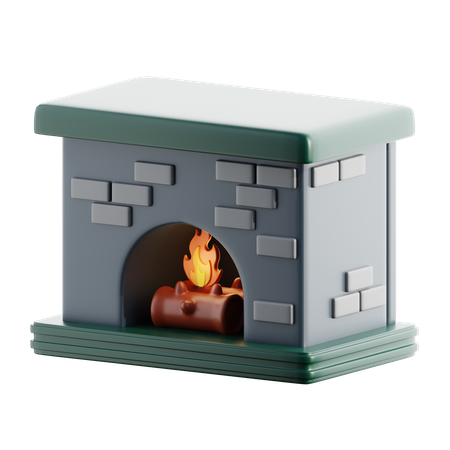 Chimenea  3D Icon