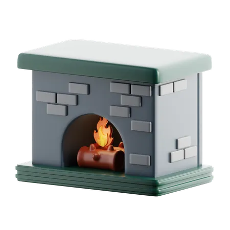 Chimenea  3D Icon