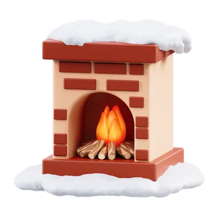 Chimenea  3D Icon