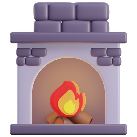 Chimenea  3D Icon