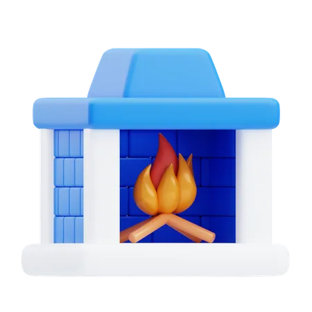 Chimenea  3D Icon