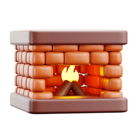 Chimenea  3D Icon