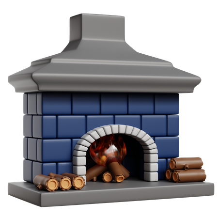 Chimenea  3D Icon