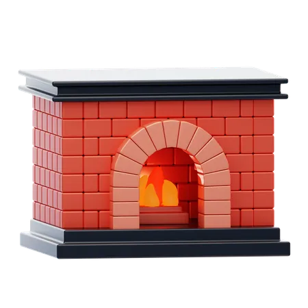 Chimenea  3D Icon