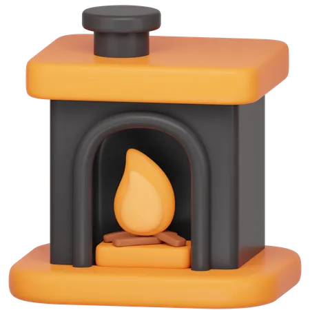 Chimenea  3D Icon