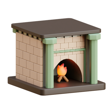 Chimenea  3D Icon