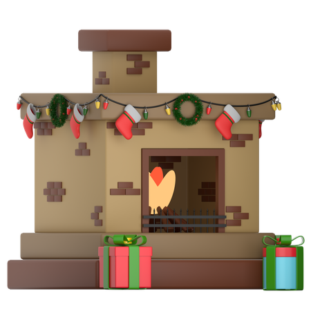 Chimenea  3D Icon