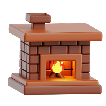 Chimenea  3D Icon