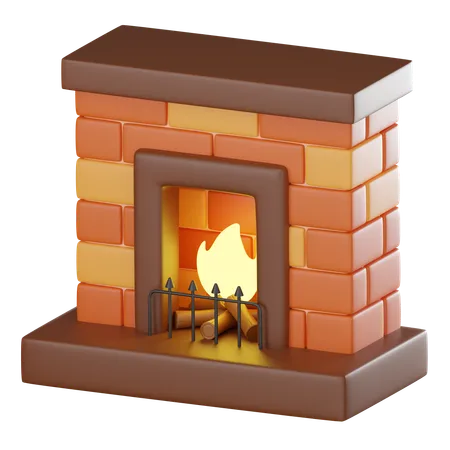 Chimenea  3D Icon