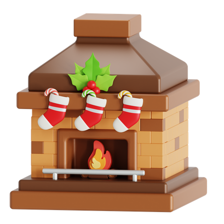 Chimenea  3D Icon