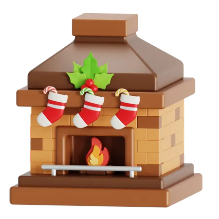 Chimenea  3D Icon