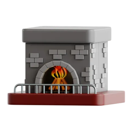 Chimenea  3D Icon