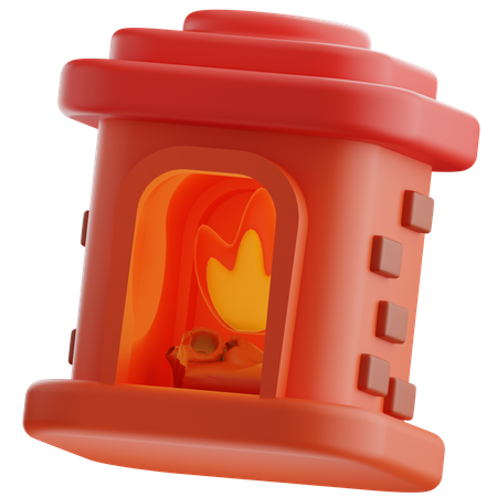 Chimenea  3D Icon