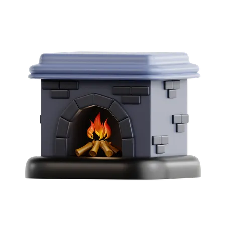 Chimenea  3D Icon