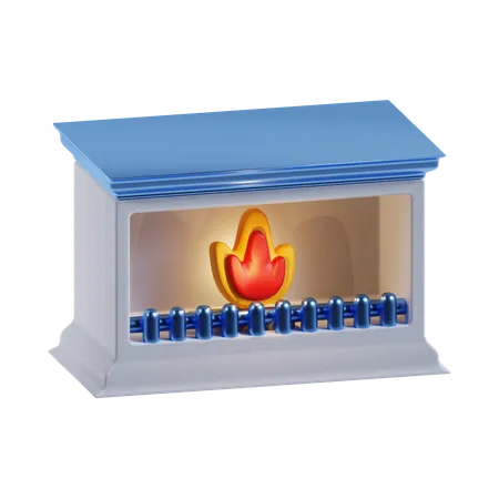 Chimenea  3D Icon