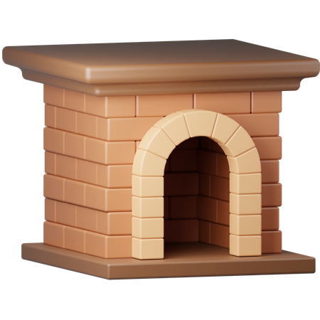 Chimenea  3D Icon