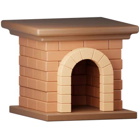 Chimenea  3D Icon