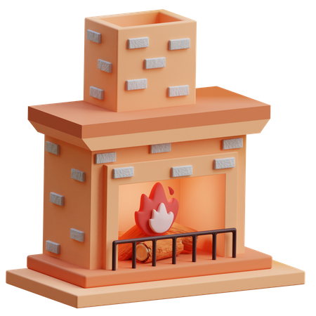 Chimenea  3D Icon