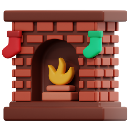 Chimenea  3D Icon