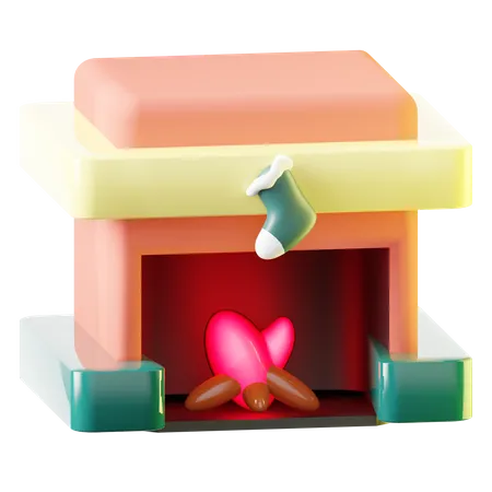 Chimenea  3D Icon