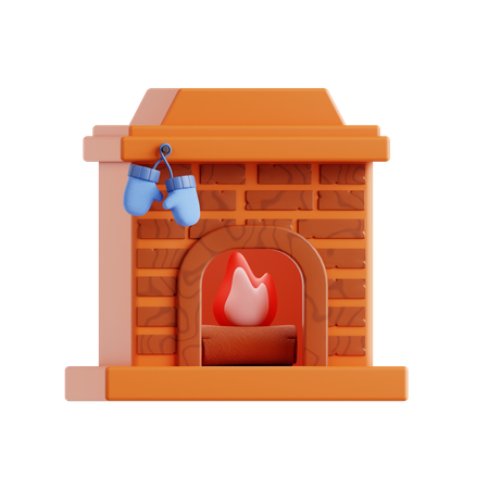 Chimenea  3D Icon