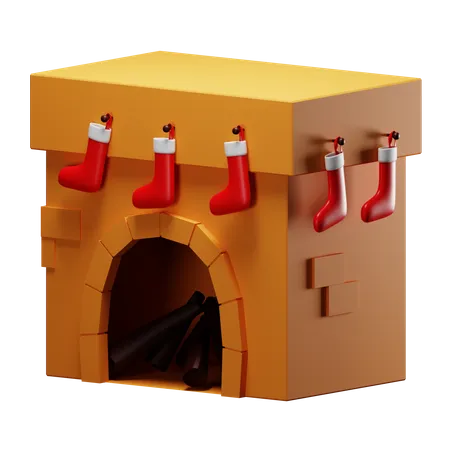 Chimenea  3D Icon