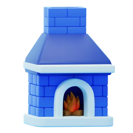 Chimenea  3D Icon