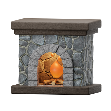 Chimenea  3D Icon