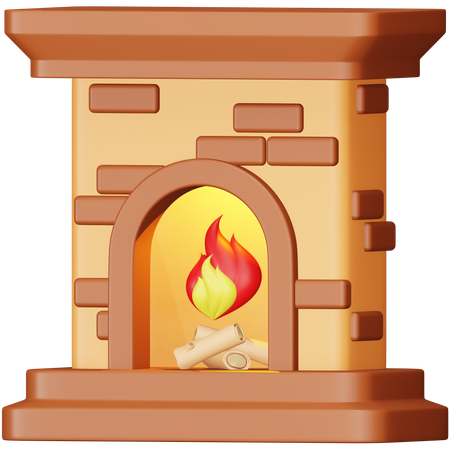 Chimenea  3D Icon