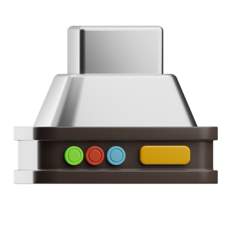 Chimenea de cocina  3D Icon