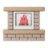 3d chimney emoji