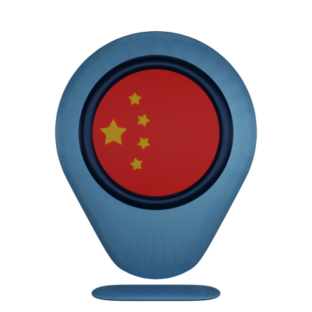 中国  3D Icon